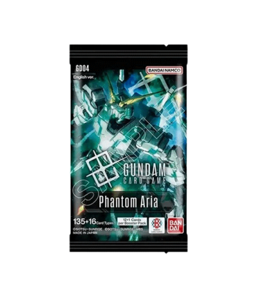 Sobre de Gundam, Phantom Aria en Inglés