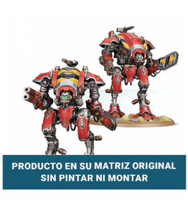 Segunda Mano - Imperial Knights: Armiger Warglaives (1 Miniaturas) de Warhammer 40K