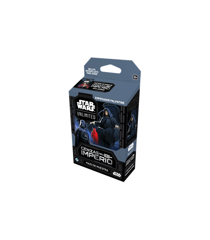 Spotlight Deck de Star Wars Unlimited, Ashes of The Empire - Emperador Palpatine en Español