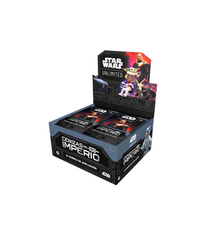 Caja de sobres de Star Wars Unlimited, Ashes of The Empire en Español