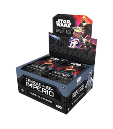 Caja de sobres de Star Wars Unlimited, Ashes of The Empire en Español