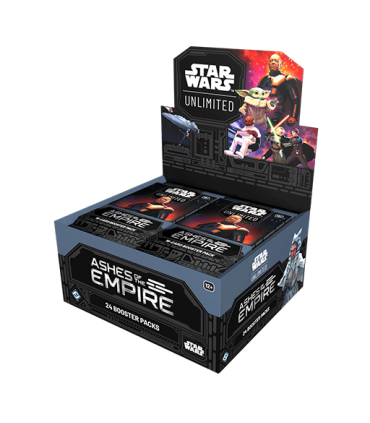 Caja de sobres de Star Wars Unlimited, Ashes of The Empire en Inglés