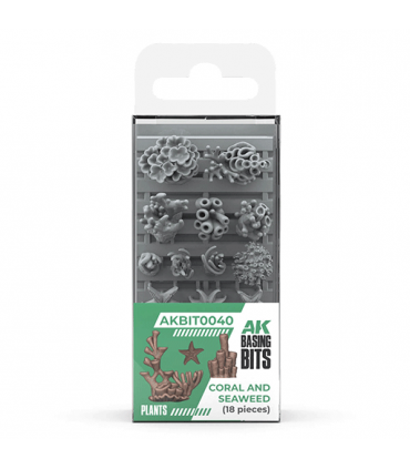 Basing Bits de resina - Coral and Seaweed de AK Interactive