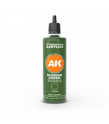 Primer 3GEN - 100 ml - Russian Green de AK Interactive