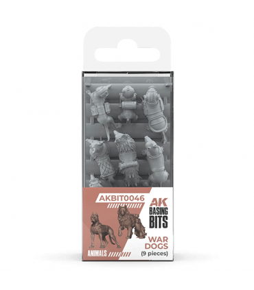 Basing Bits de resina - Ward Dogs de AK Interactive