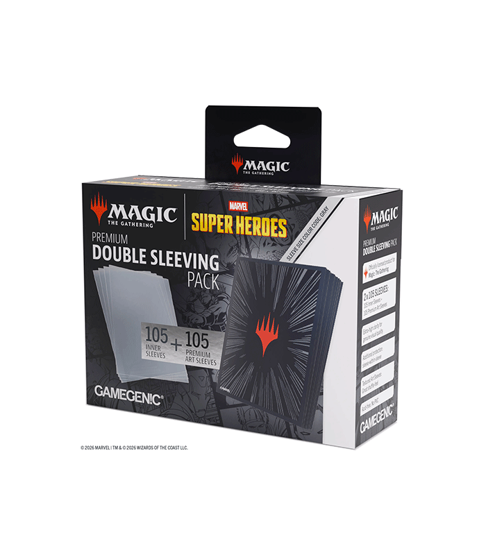 Fundas Dobles - Comic Burst Black de Gamegenic