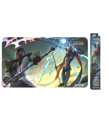 Tapete ilustrado de Riftbound - Jayce Vs Viktor