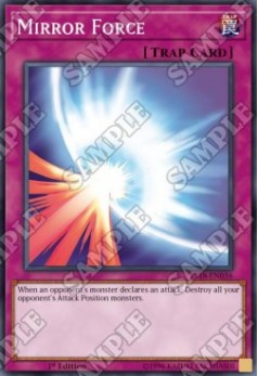 Fuerza de Espejo [Starter Deck: Codebreaker] Mirror Force