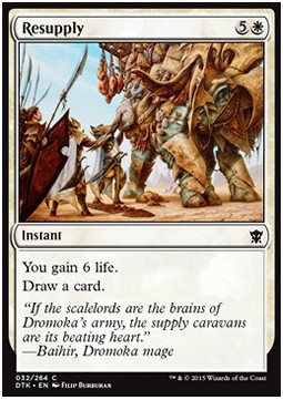 Nuevos suministros [Dragones de Tarkir] Resupply