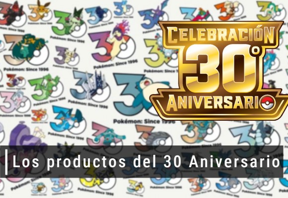 Línea de productos del 30 Aniversario de Pokémon TCG